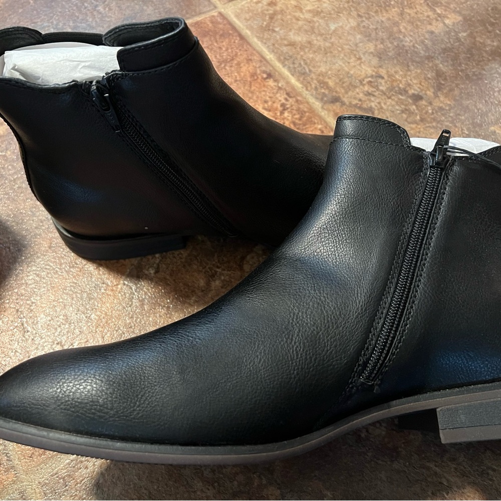 Men's Black Ankle Boots